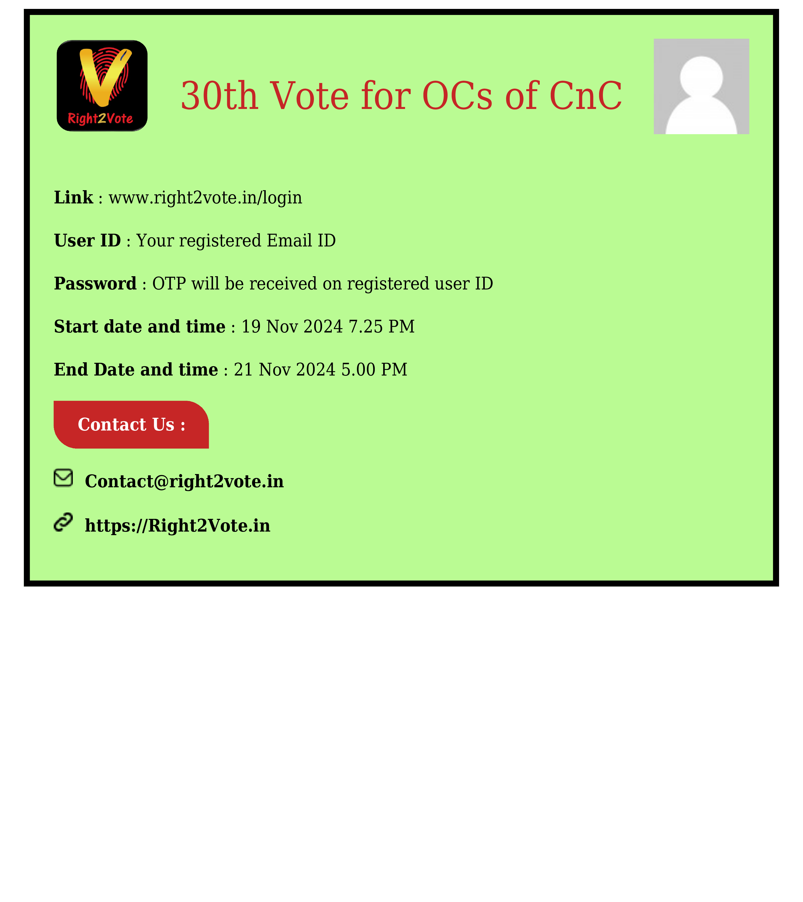 30th-vote-for-ocs-of-cnc image